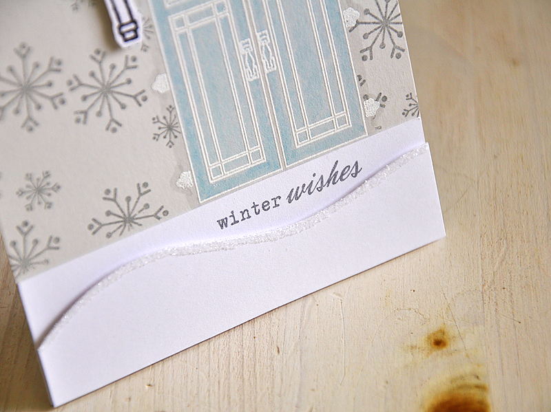 Stamps: Door to Door, Winter Penguin &amp; Fillable Frames #9<br />
Ink: Versamark &amp; Smoky...