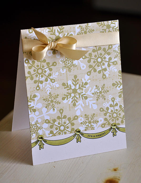 Stamps: Door to Door<br />
Ink: Palette Noir<br />
Cardstock: Rustic White<br />
Pattern...