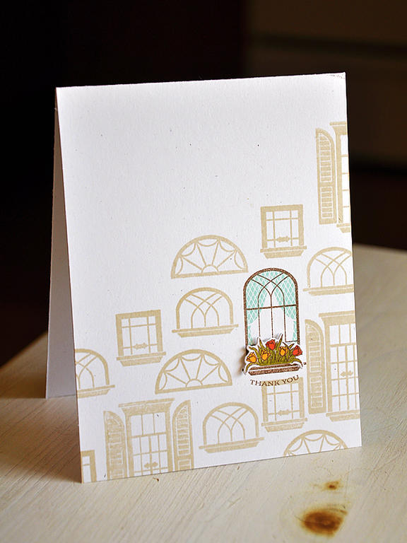 Stamps: Home Made &amp; Door to Door<br />
Ink: Vintage Touch Chai, Dark Chocolate &amp; Aqua...