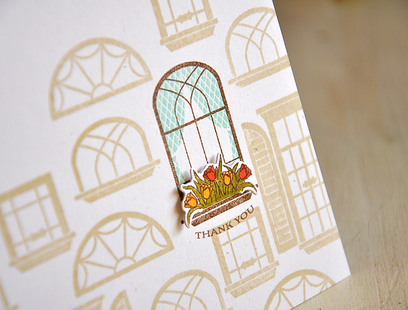 Stamps: Home Made &amp; Door to Door<br />
Ink: Vintage Touch Chai, Dark Chocolate &amp; Aqua...