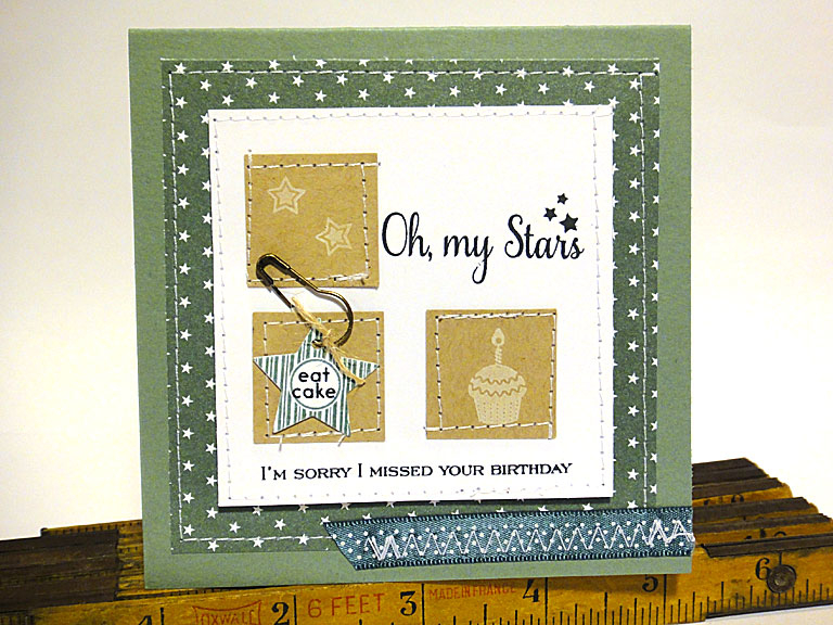 stamps: Tiny tags II, Tag-its #10, Glory Be<br />
<br />
ink: True Black, Fresh Snow, Ocean...