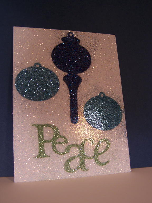 What not to do ~ I did the white background first &amp; the other colors ~ especially the blues...