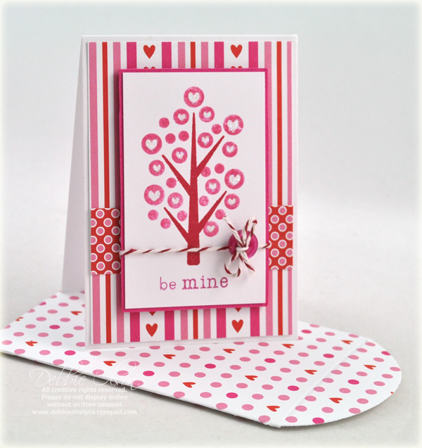 Stamps: Tree Tops, Tag-Its #11<br />
Cardstock: Stampers Select White<br />
Ink: Pure Poppy,...