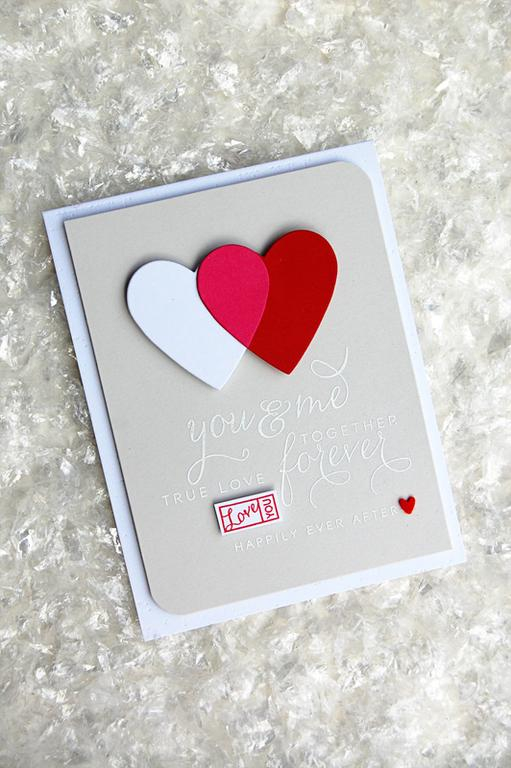 {You &amp; Me} card<br />
Stamps - Love &amp; Marriage<br />
CS - White, Soft Stone <br />...