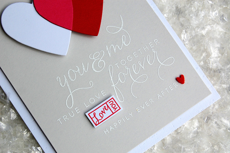 {You &amp; Me} card<br />
Stamps - Love &amp; Marriage<br />
CS - White, Soft Stone <br />...