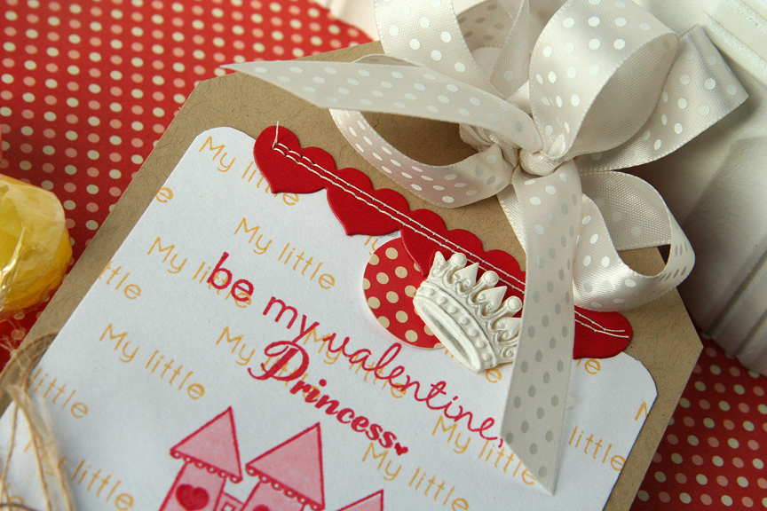 Stamps: Little Princess, Tremendous Treats: Valentine<br />
Ink: Pure Poppy and Summer Sunrise...