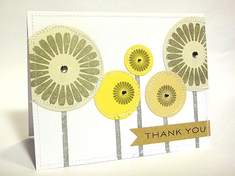 stamps: Rosie Posie, Distressed Stripes, Inside &amp; Out: Thank You<br />
<br />
ink: Smokey...