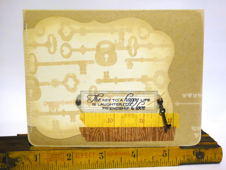 stamps: Lock &amp; Key, Mat Stack 4 Collection, Tag-its #11, Background Basics: Text Style II<br...