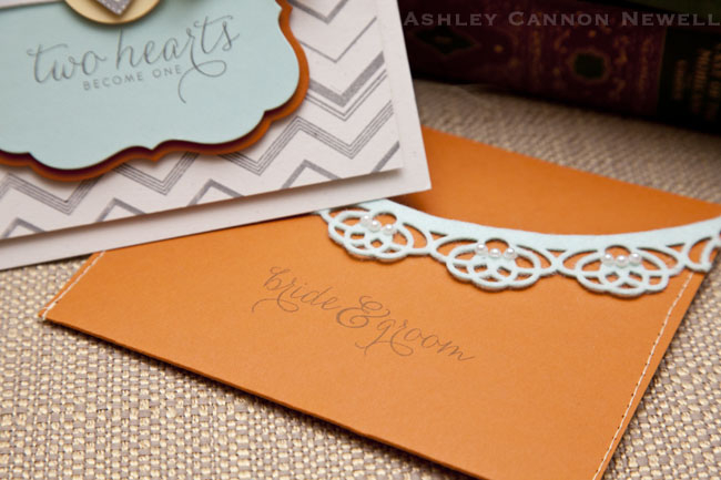 Supplies<br />
<br />
Stamps: Love &amp; Marriage,  Background Basics: Chevron<br />
Ink:...
