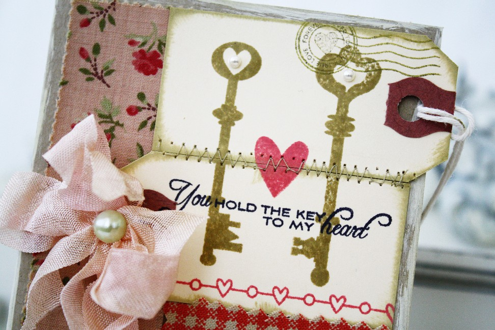 Papertrey Ink Supplies Used:<br />
Stamps:<br />
Lock and Key and Tag-Its #11<br />...