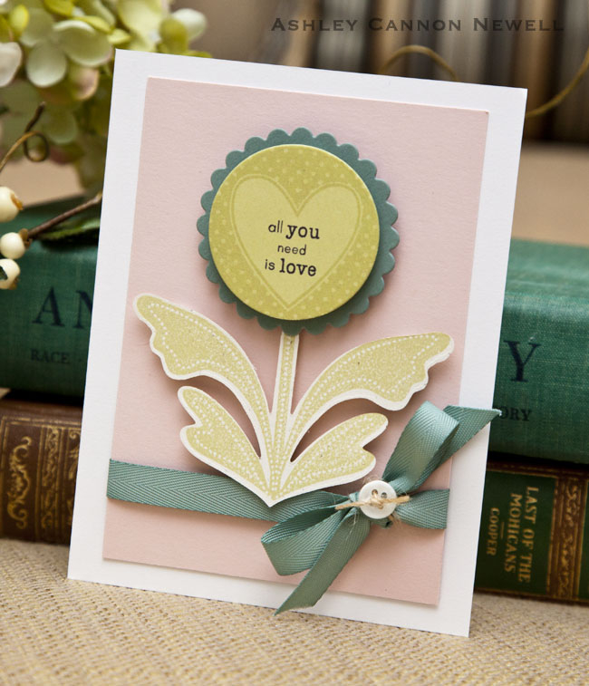 Supplies<br />
<br />
Stamps: Tag-its #11, Rosie Posie<br />
Ink: Spring Moss, True Black<br...
