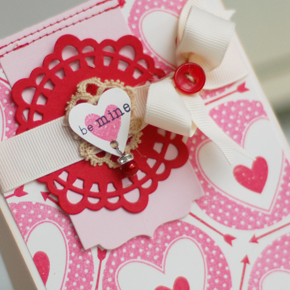 Stamps:  Tag-its #11<br />
Ink:  Pure Poppy, Hibiscus, True Black<br />
Cardstock:  Vintage...