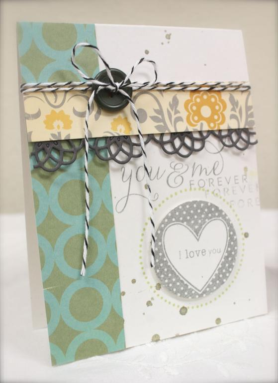 Stamps:Tag-its #11, Love &amp; Marriage<br />
Ink:Spring Moss, Smokey Shadow<br />...