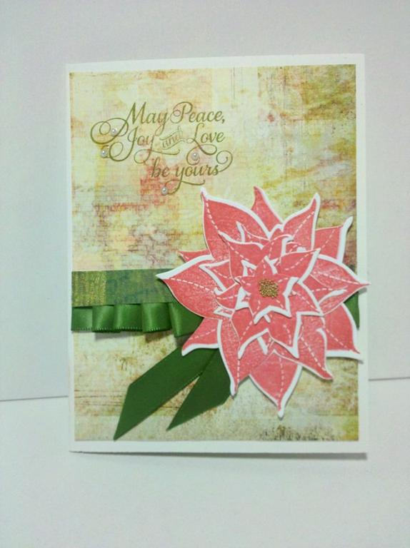 Pleated Poinsettia