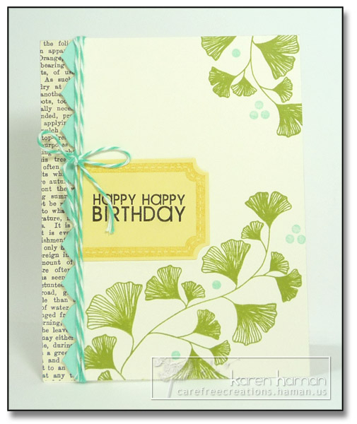 Supplies<br />
Stamps: Harvest Berries, Fillable Frames 1 (PTI);<br />
Colors: Lemon Tart,...