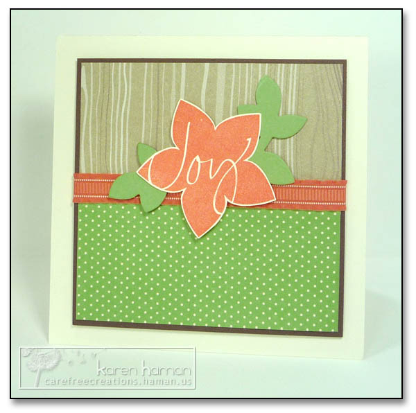 Supplies<br />
Stamps: Signature Series: Flower (PTI);<br />
Colors: Vanilla, Chocolate,...
