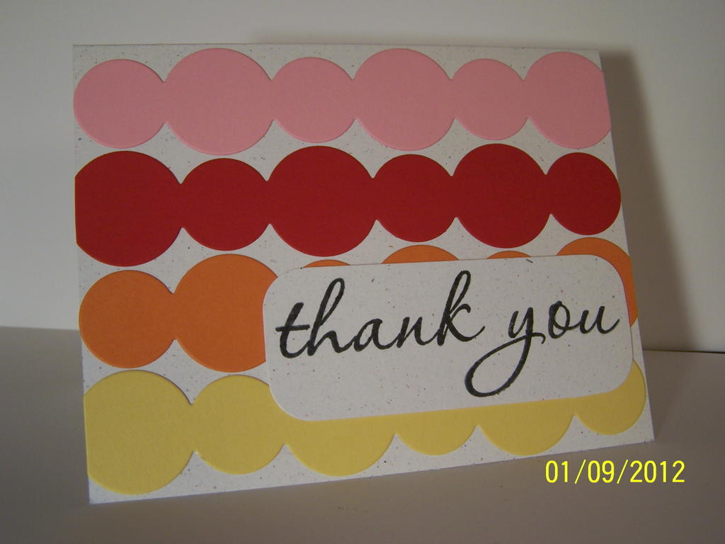 Make It Monday # 48 Creating Backgrounds with Border Dies; PTI: Simple Circles Border Die &amp;...