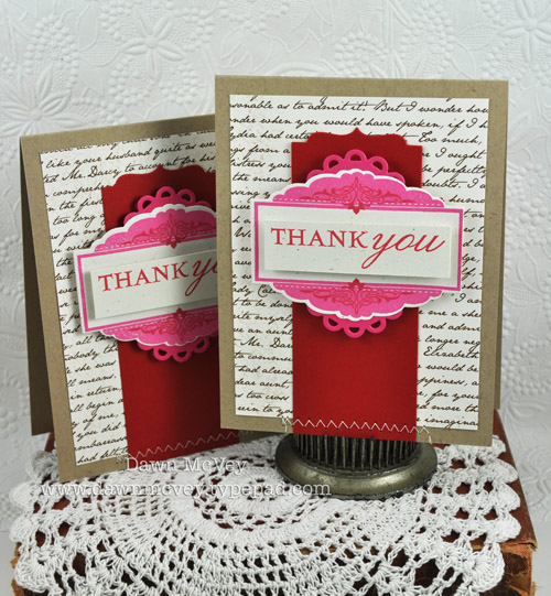 Paper: kraft, rustic cream, pure poppy, raspberry fizz, dearest Jane<br />
Stamps:...