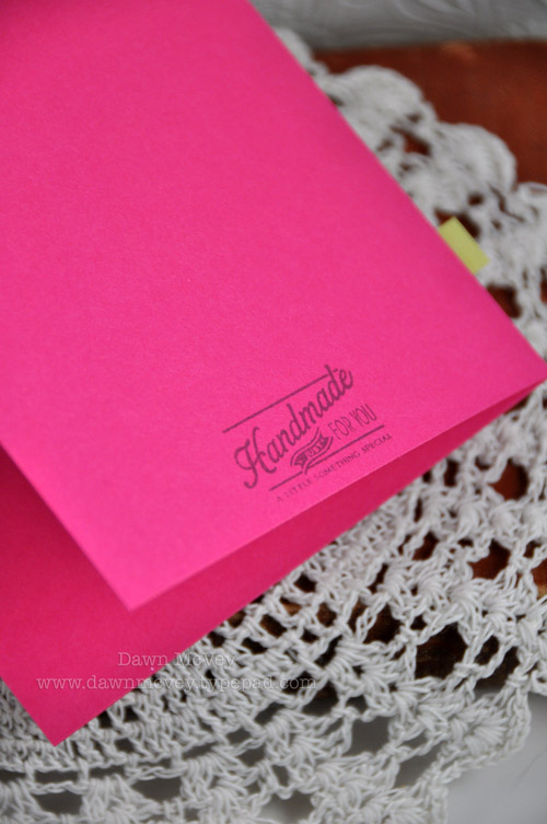 Paper: raspberry fizz<br />
Stamps: Handmade Hodgepodge<br />
Ink: smokey shadow