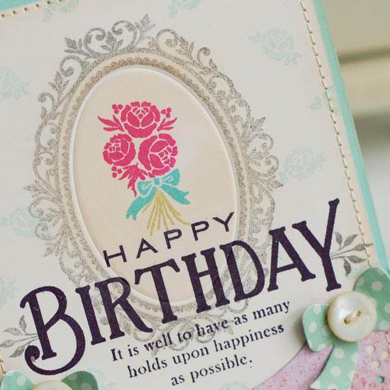 Stamps:  Simply Jane, Think Big Favorites #12<br />
Ink:  Smokey Shadow, True Black, Spring...