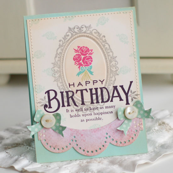 Stamps:  Simply Jane, Think Big Favorites #12<br />
Ink:  Smokey Shadow, True Black, Spring...