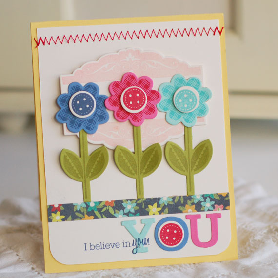 Stamps:  Flower Fusion #12, Celebrations<br />
Ink:  Sweet Blush, Enchanted Evening, Pure...