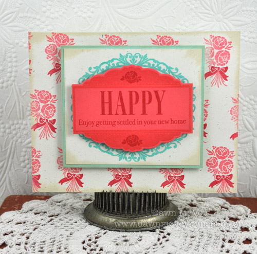 Paper: rustic cream, berry sorbet, aqua mist<br />
Stamps: Simply Jane, Celebrations<br />...