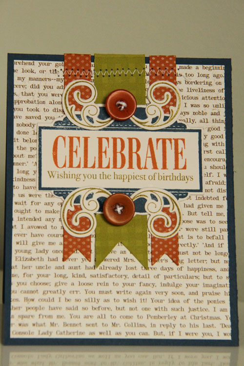 Stamps: Celebrations, Fancy Flourishes, Background Basics: Gingham, <br />
<br />
Polka Dot...