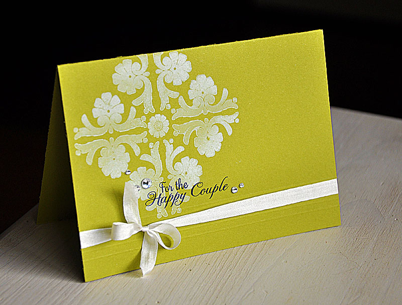 Stamps: Mat Stack 5 Collection &amp; Happily Ever After<br />
Ink: Fresh Snow &amp; True...