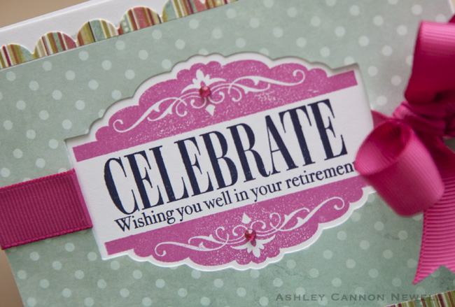 Supplies<br />
<br />
Stamps: Celebrations<br />
Ink: Raspberry Fizz, True Black<br />...