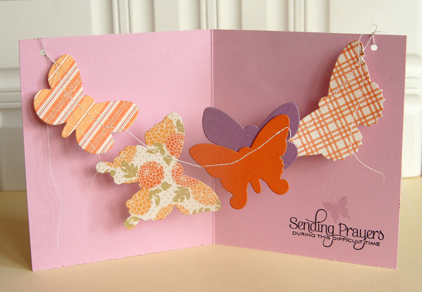 Stamps: Beautiful Butterflies, Lovely Leaves (sentiment), Background Basics: Medallions<br />...