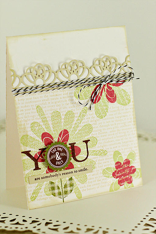 Frilly Flowers<br />
<br />
Stamps: Frilly Flowers, Simply You, BB: Text Style II<br />
Ink:...