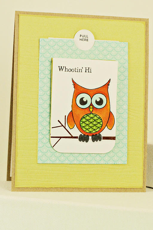 Stamps: Movers &amp; Shakers Sentiment, Wise Owl, Falling Leaves, BB: <br />
<br />
Retro<br...