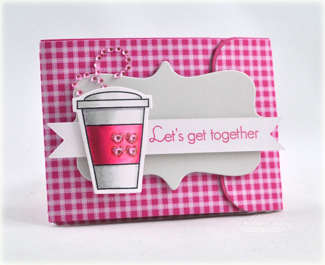 Stamps: Heart-to-Heart #1<br />
Cardstock: Raspberry Fizz, Soft Stone, Stampers Select White<br...