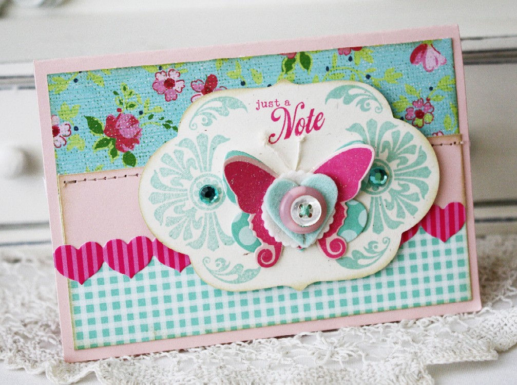 Papertrey Ink Supplies Used:<br />
Stamps:<br />
Beautiful Butterflies, Mat Stack 5...