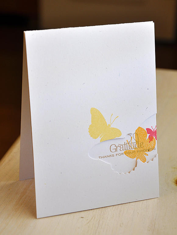 Stamps:  Beautiful Butterflies<br />
Ink:  Lemon Tart, Summer Sunrise, Berry Sorbet &amp;...