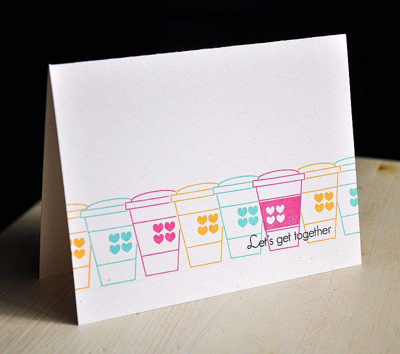 Stamps:  Heart-2-Heart #1<br />
Ink:  Summer Sunrise, Hawaiian Shores, Raspberry Fizz &amp;...