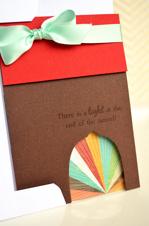 {Tunnel Town} card<br />
Stamps - Lighten Up, Nativity Silhouettes<br />
CS - Dark Chocolate,...