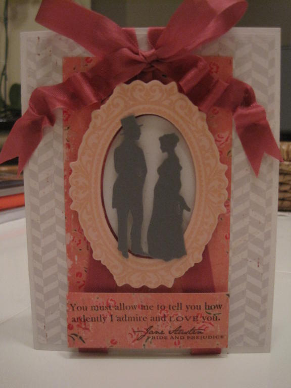 The Valentine's Day card I made for my husband!