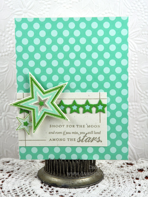 Paper: rustic cream, aqua mist, new leaf, aqua mist pattern pack<br />
Stamps: Super Stars,...