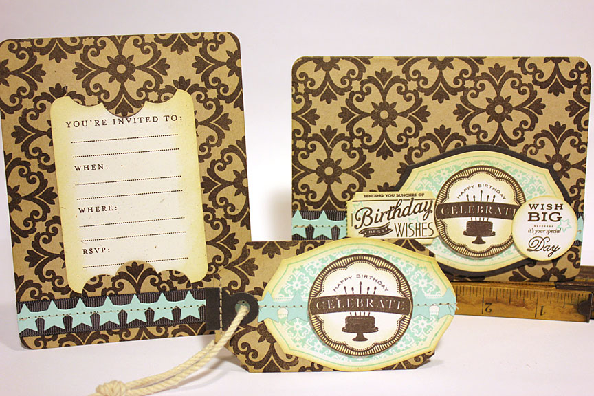 stamps: 2012 Birthday Tags, By Invitation, Giga Guide Lines, Mat Stack #1 Collection<br />
<br...