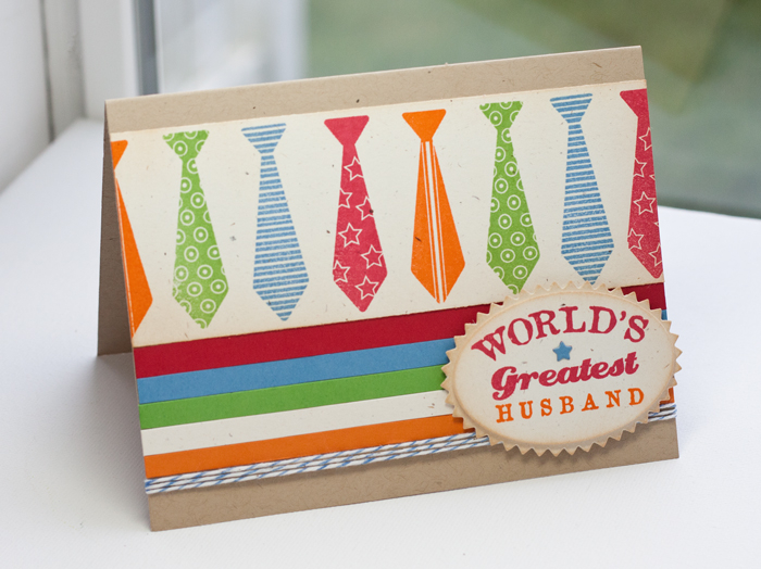 â€¢	Stamps- Worldâ€™s Greatest<br />
â€¢	Ink- Blueberry Sky, Pure Poppy, New Leaf, Orange...