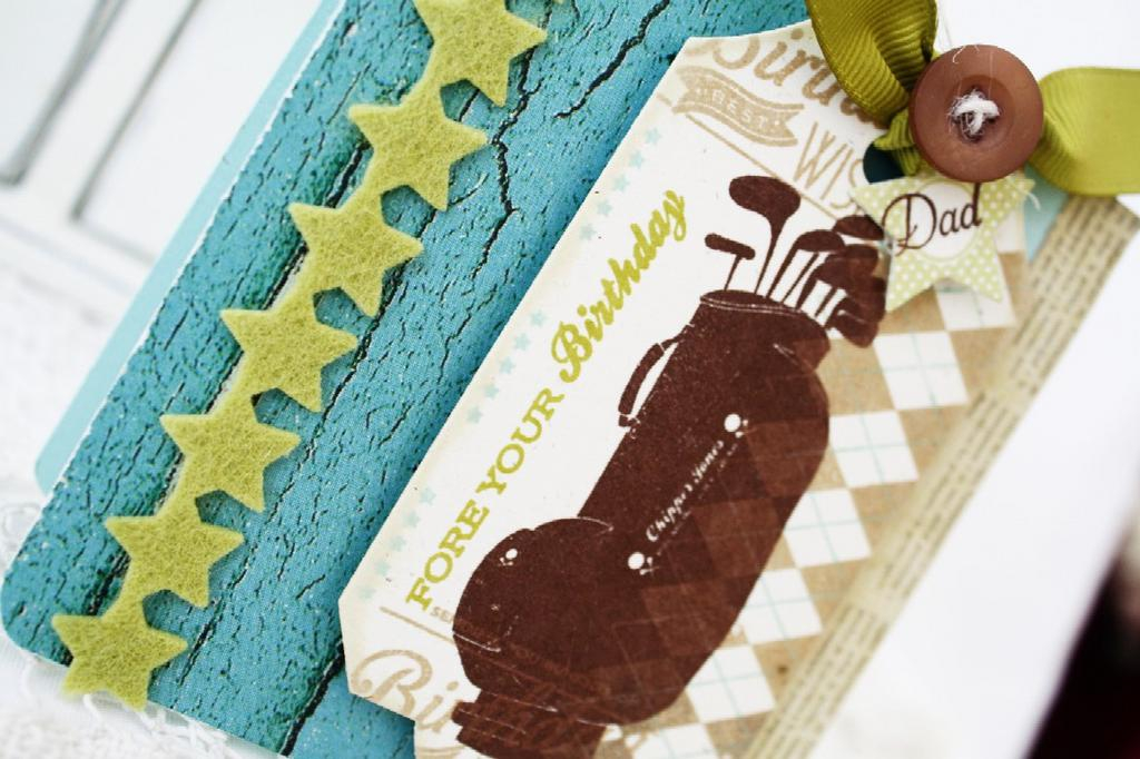 Papertrey Ink Supplies Used:<br />
Stamps:<br />
On the Links, Background Basics:  Argyle,...