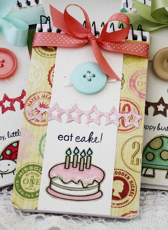 Papertrey Ink Supplies Used:<br />
Stamps:<br />
Tremendous Treats:  Birthday, Tiny Treats:...