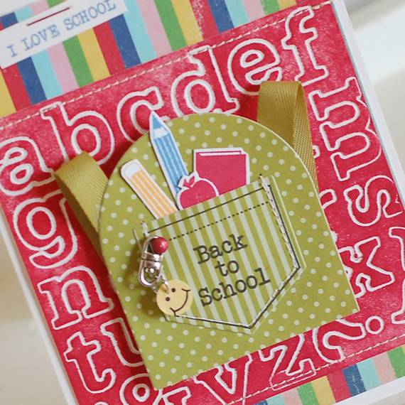 Stamps:  Back Pocket Basics, School Time<br />
Ink:  Blueberry Sky, Pure Poppy, Summer Sunrise,...