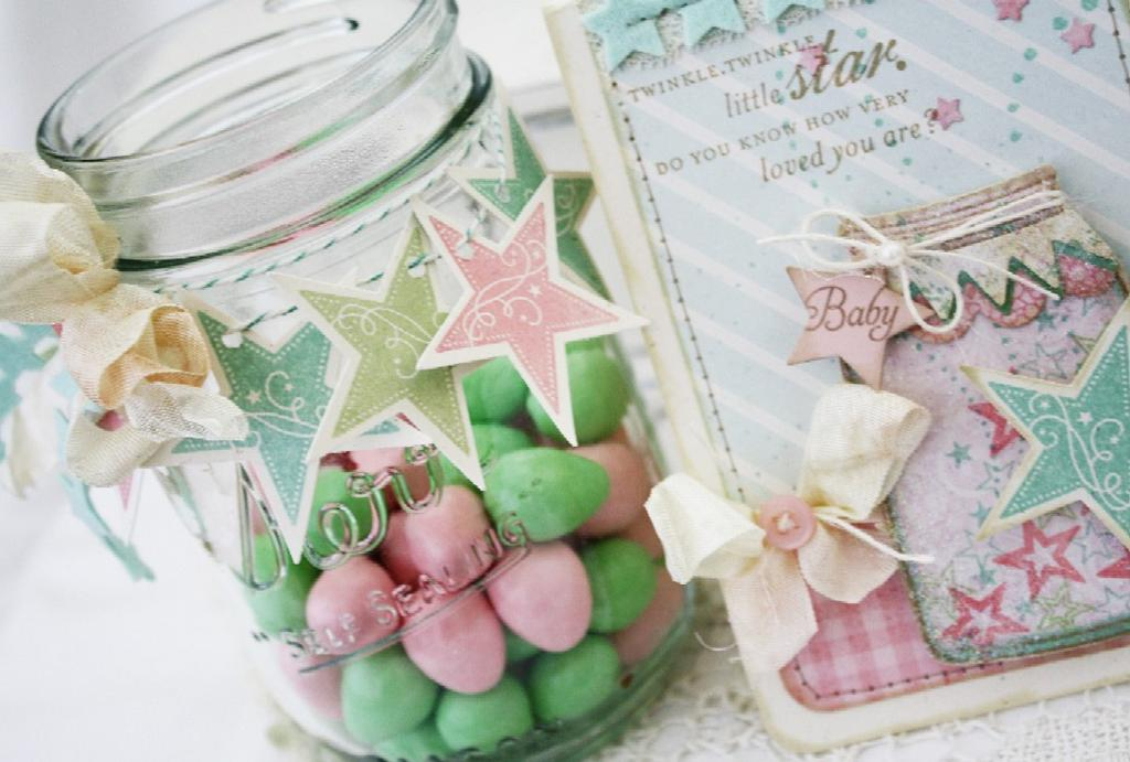 Papertrey Ink Supplies Used:<br />
Stamps:<br />
Super Stars and Tiny Tags<br />
Ink:<br />...