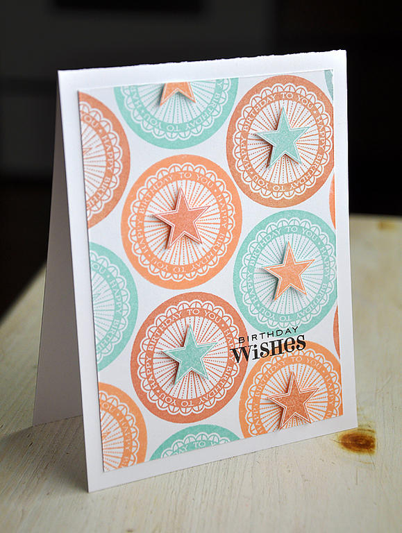 Stamps: 2012 Birthday Tags, By Invitation &amp; Fancy Flourishes<br />
Ink: Aqua Mist, Melon...