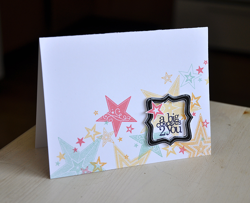 Stamps: Super Stars &amp; Framed Out #2<br />
Ink: Aqua Mist, Harvest Gold, Summer Sunrise,...