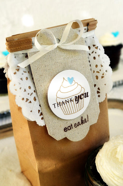 {Eat Cake!} Bag Tag<br />
Stamps - Tremendous Treats: Birthday, Cupcake Collection<br />
CS -...