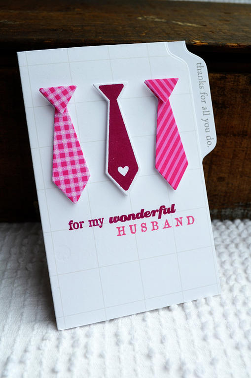 {Wonderful Husband} card<br />
Stamps - World's Greatest, Mat Stack 2 Collection<br />
CS...